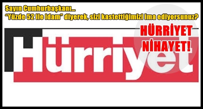Sayın Cumhurbaşkanı…