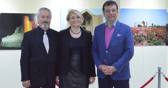 Beylikdüzü’nde Kazakistan temalı resim sergisi