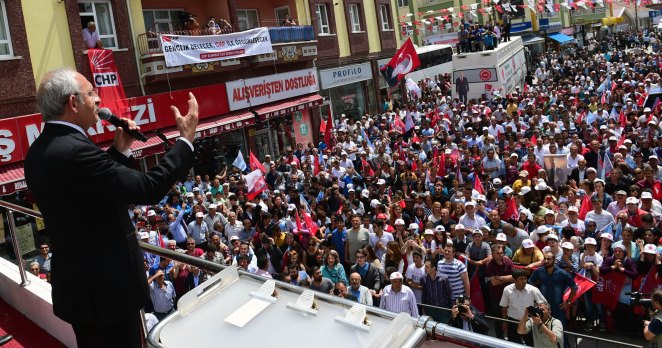 Kılıçdaroğlu, Elmadağ mitinginde konuştu