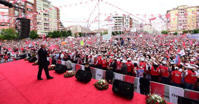CHP mitinginde Eskişehir alanlara sığmadı! – VIDEO