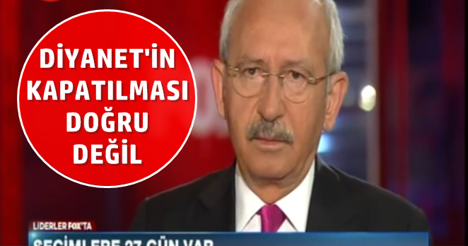 Kemal Kılıçdaroğlu’ndan çarpıcı açıklamalar