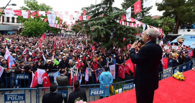 Kılıçdaroğlu CHP’nin Çankırı mitinginde konuştu