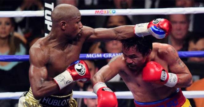 Yüzyılın boks maçını Floyd Mayweather kazandı