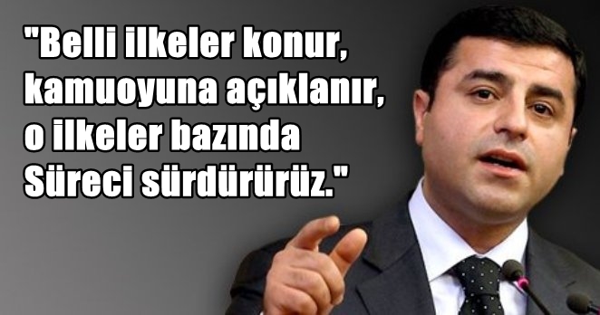 HDP’den azınlık hükümetine destek iması!
