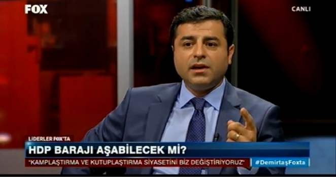 Demirtaş’tan Erdoğan’a: Seni başkan yaptırmayacağız