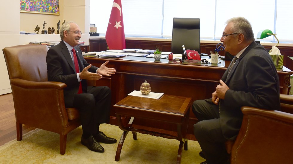 Baykal  Cumhurbaşkanı’ndan sonra Kılıçdaroğlu ile görüştü