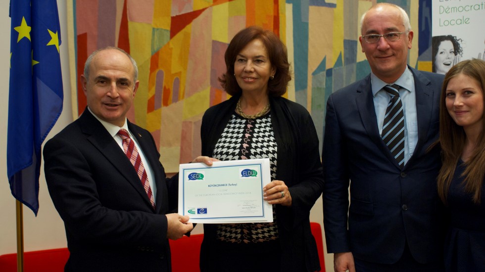 Büyükçekmece Belediyesi’ne Avrupa Konseyi’nden ödül