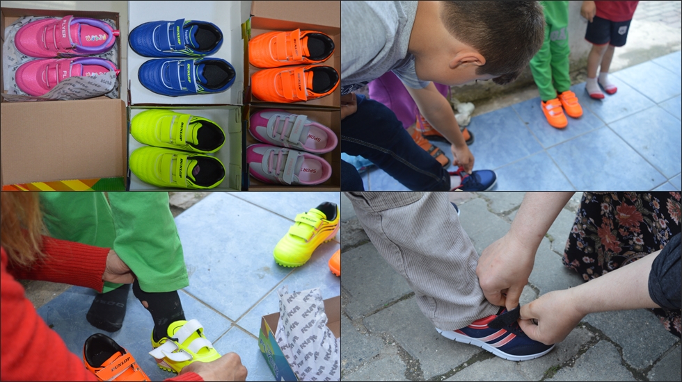 Kadınlardan örnek proje: ‘Ayağı çıplak çocuk kalmayacak’