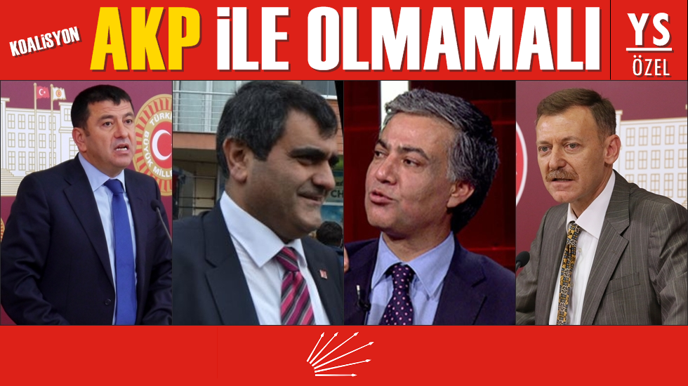 Yeni Soluk, CHP’li milletvekillerine AKP ile koalisyon ister misiniz diye sordu…