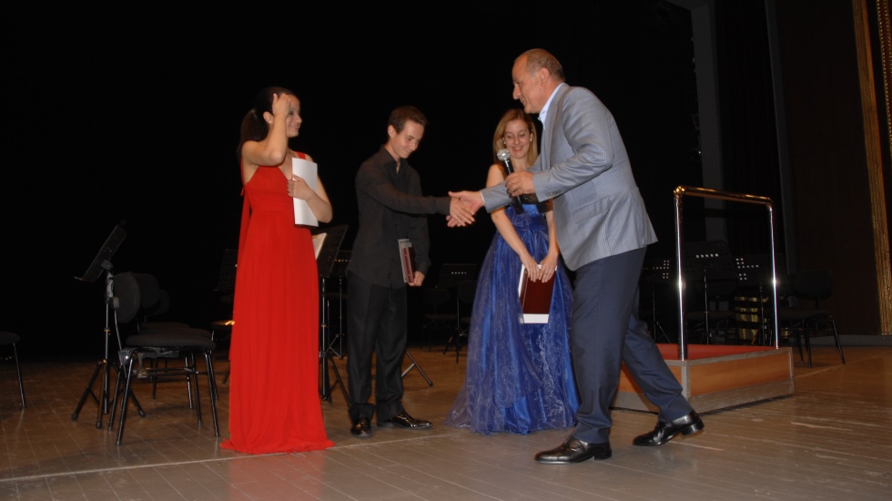 Genç yetenekler ödüllendirildi