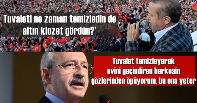 Kılıçdaroğlu’ndan Erdoğan’a altın klozet yanıtı
