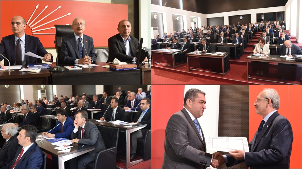 Kılıçdaroğlu CHP’li il başkanlarıyla bir araya geldi
