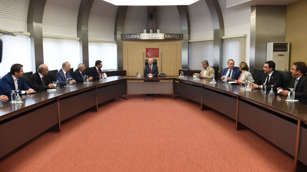 Sivil toplum kuruluşları CHP’yi ziyaret etti