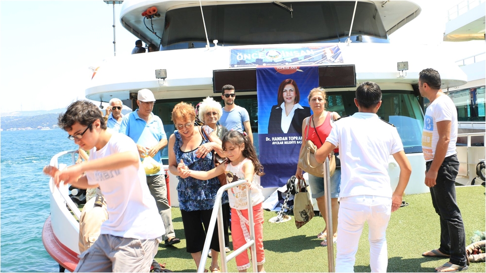 Avcılar Belediyesi’nin ücretsiz boğaz turu başladı