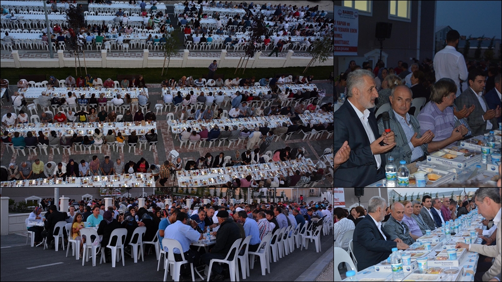 Cemevi’ndeki iftarda binler buluştu
