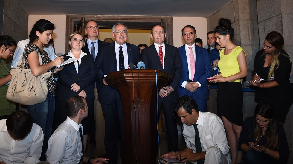 Koalisyon görüşmelerinin ardından CHP açıklaması