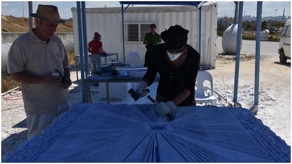 Dünyaca ünlü heykeltıraşlar Büyükçekmece’de