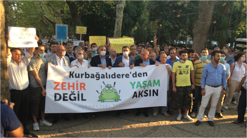 Kadıköy halkı Kurbağalıdere için haykırdı