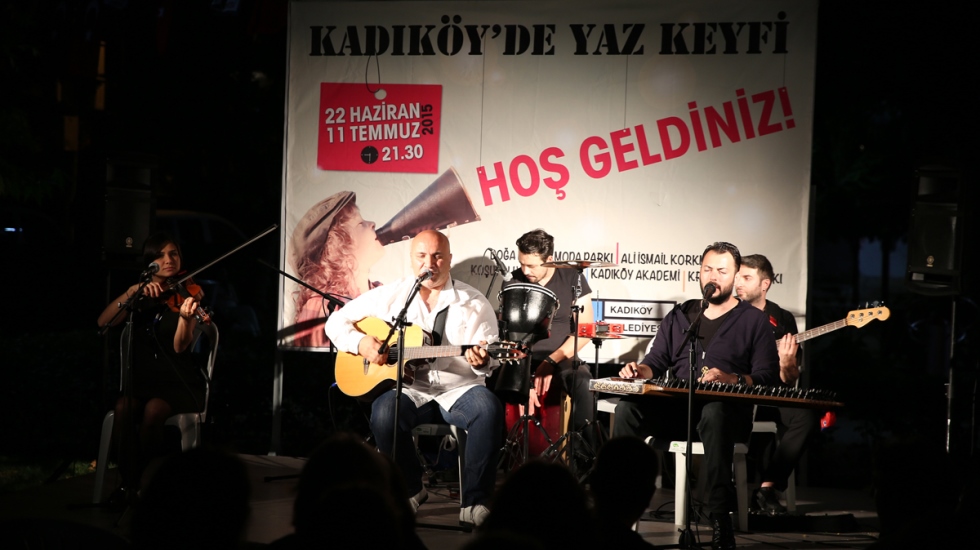 Kadıköy’de yaz keyfi devam ediyor