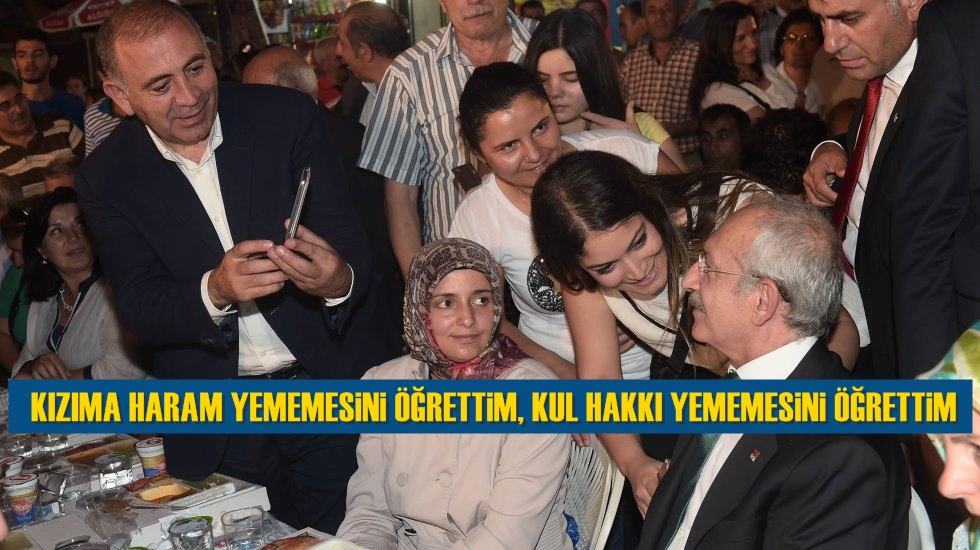 Onlar alın terleriyle kazandılar, kul hakkı yemediler