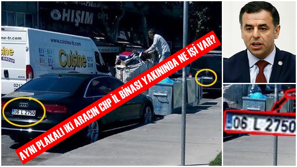 Yarkadaş: ‘Aynı plakalı iki araç CHP-MHP binaları yakınında ne yapıyor?’
