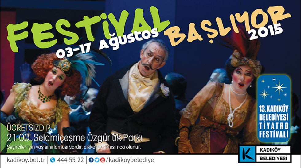 Kadıköy Belediyesi Tiyatro Festivali Başladı