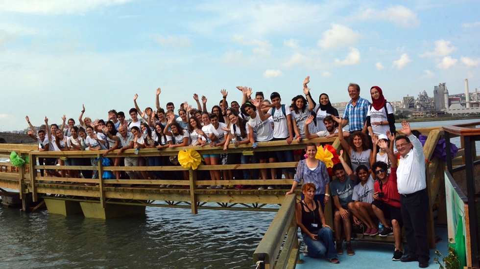 UWC gönüllüleri Büyükçekmece’de!