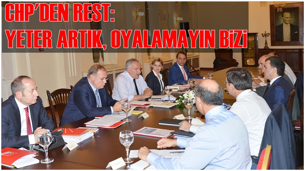 CHP: Bizi de ülkeyi de oyalamayın, Bir an önce hükümet kurulmalı
