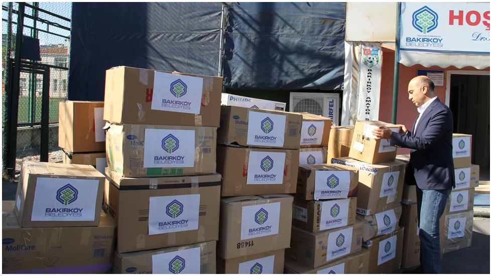 Bakırköy Belediyesi’nden Hopa’ya acil yardım