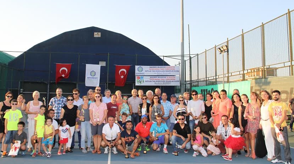 Bakırköy Zafer Kupası Tenis Turnuvası Sonuçlandı
