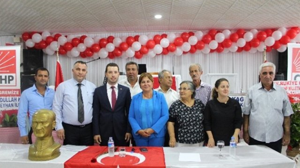 CHP Ceyhan İlçe Başkanlığına Kadir Aydar yeniden seçildi