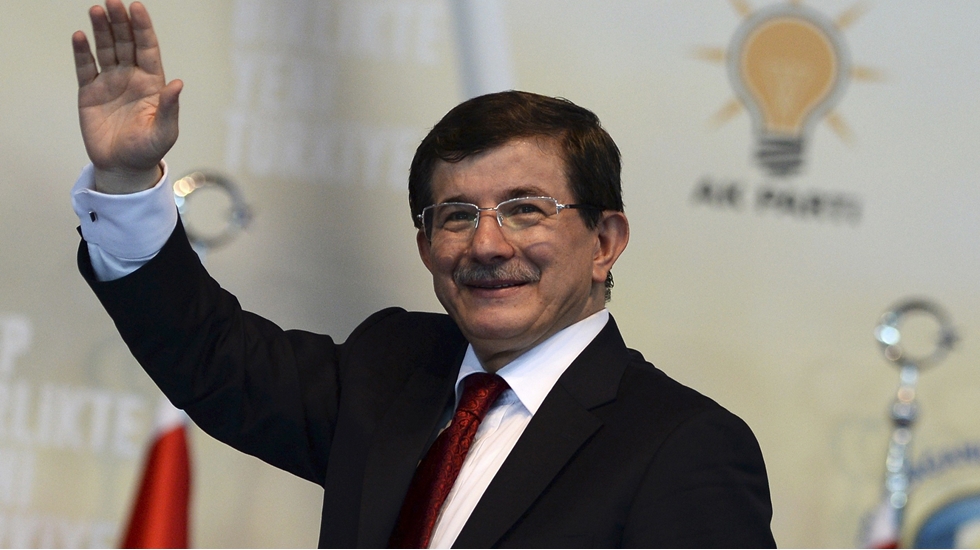 AKP Kongresinde Davutoğlu konuşuyor