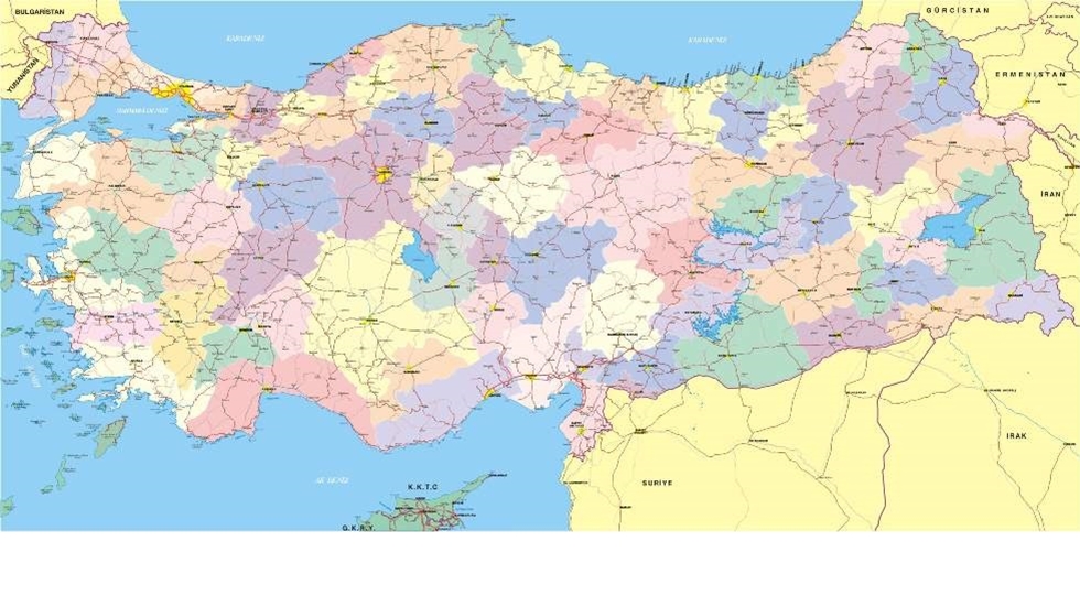 T&uuml;rkiye'de&nbsp;il&nbsp;olmaya&nbsp;en&nbsp;yakın 24&nbsp;il&ccedil;e&nbsp;belirlendi...