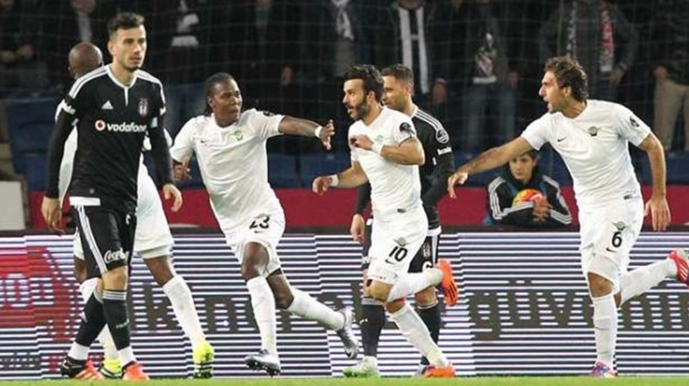Beşiktaş Akhisar’a takıldı: 0-2