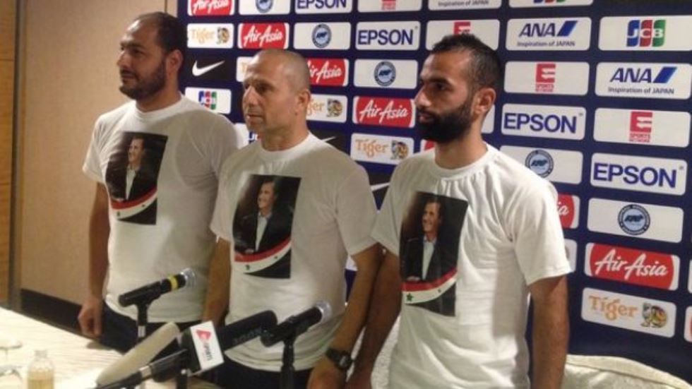 Suriye Milli Futbol Takımından Esad’lı tişört: Onunla gurur duyuyoruz