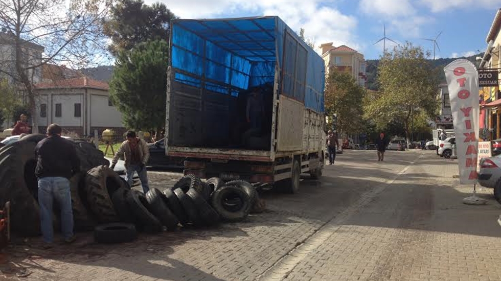 Ömrünü tamamlamış lastikler ekonomiye katılıyor