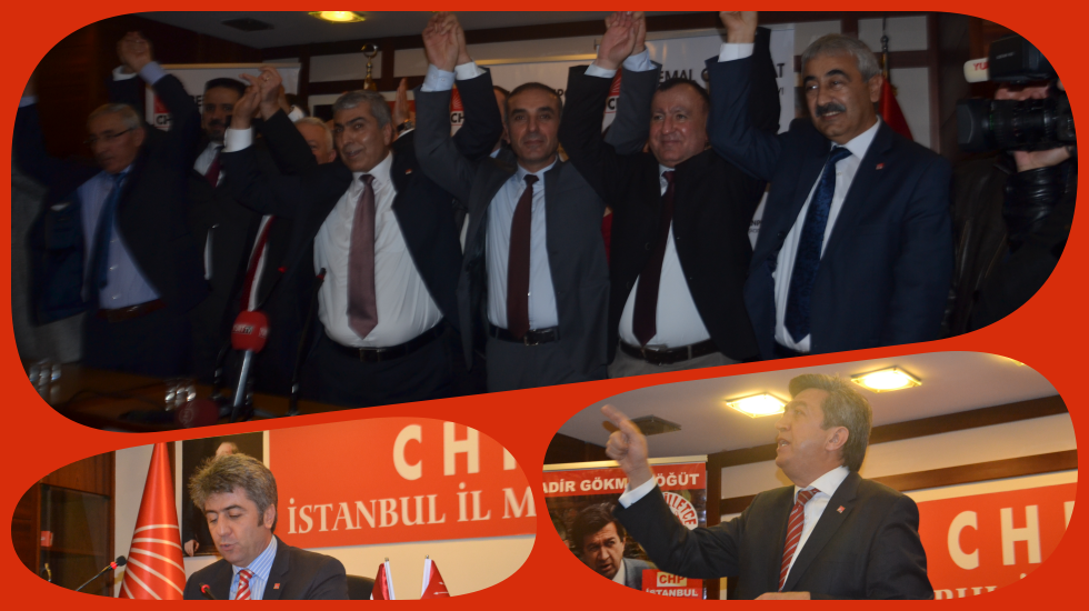 CHP İstanbul İl Başkan adayları basın karşısına çıktı