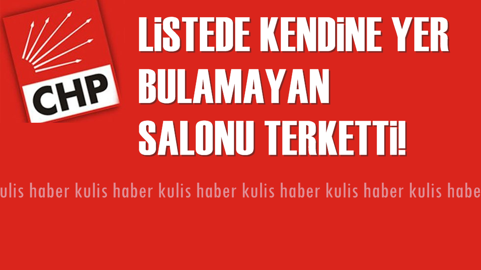 CHP İstanbul İl Başkan Adaylarının listeleri belli oldu