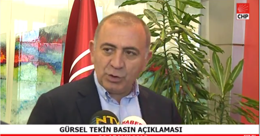 CHP’li Gürsel Tekin kongre sürecini değerlendirdi!