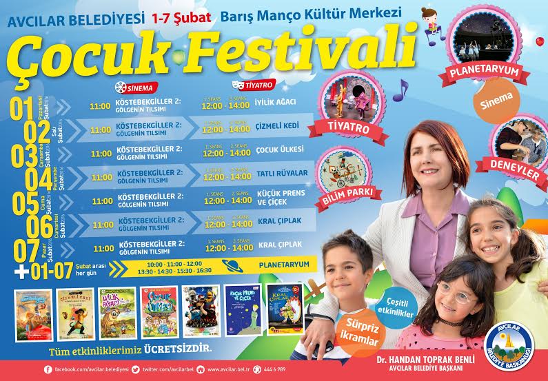 Avcılar’da çocuklara eğlence dolu yarıyıl tatili