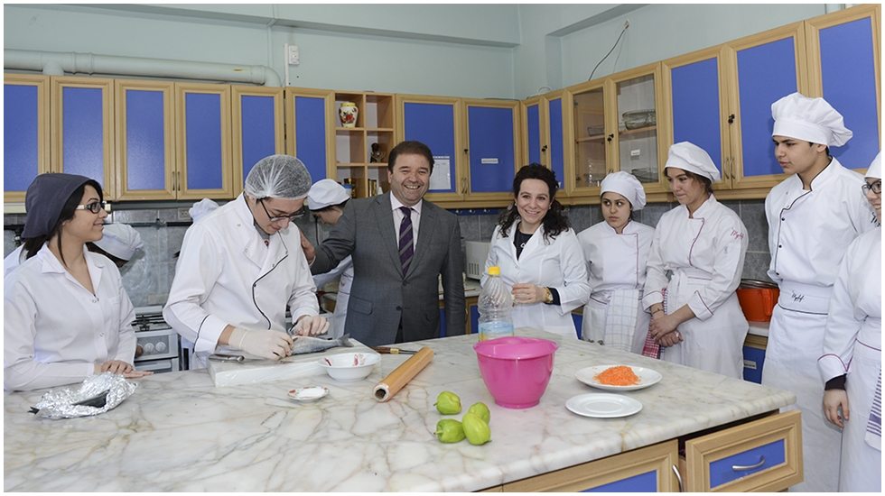 Mutfak okuluyla 35 kadın istihdam edilecek