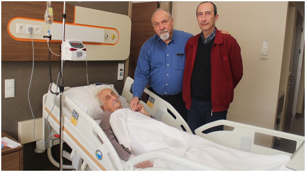 Yazar Dursun Kut 93 yaşında ameliyat oldu