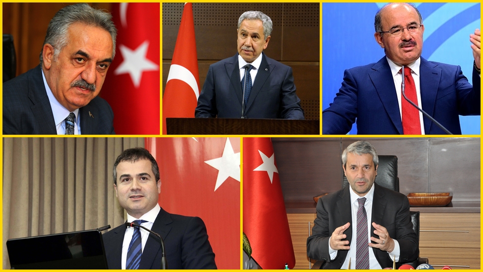 Bülent Arınç ve dört eski bakan Ankara’da çalışma ofisi tuttu