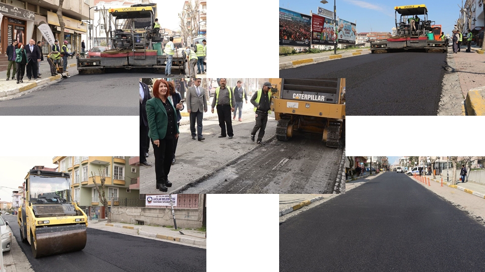 Avcılar Belediyesi asfalt sezonunu erken açtı