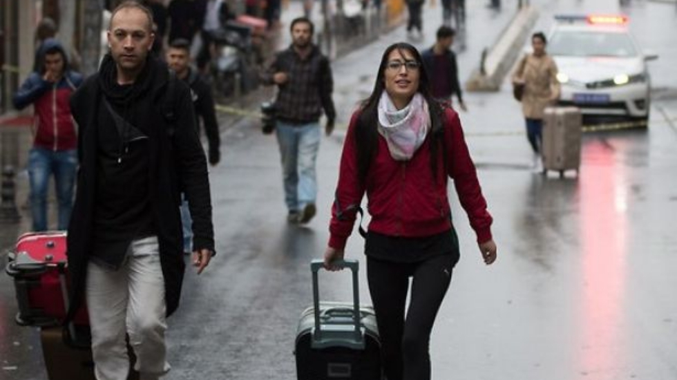 Turist sayısı, yıllık y&uuml;zde 95 azaldı
