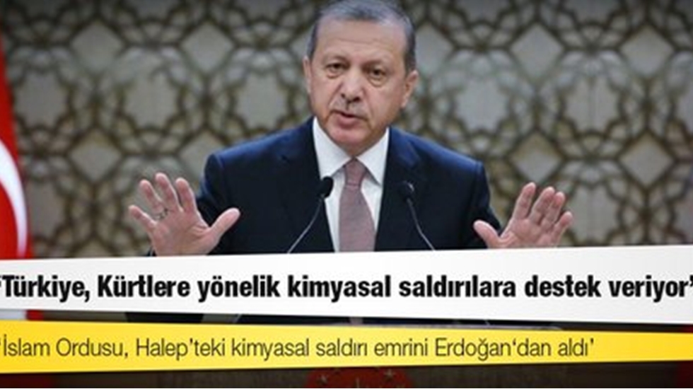 ‘İslam Ordusu’na Halep’teki kimyasal saldırı emrini Erdoğan’ın verdiği iddia ediliyor