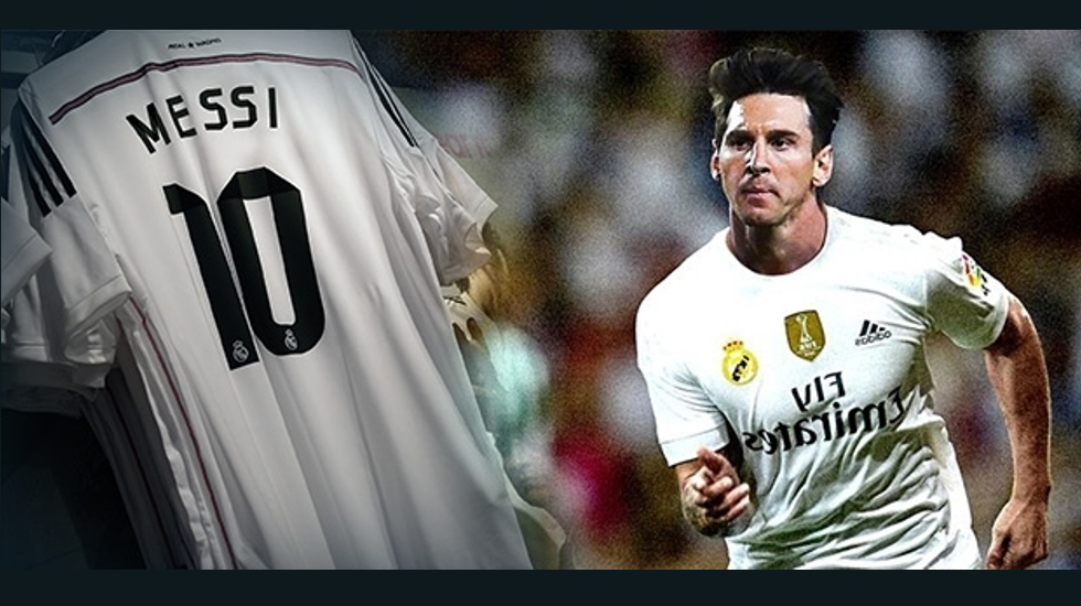 Messi Real Madrid’de!