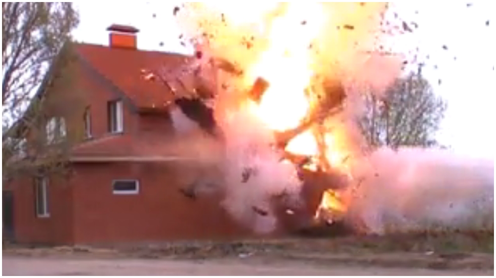 Rusya’da yasadışı mescit havaya uçuruldu