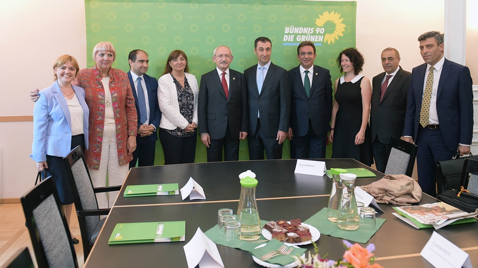 Kılıçdaroğlu Yeşiller Partisini ziyaret etti