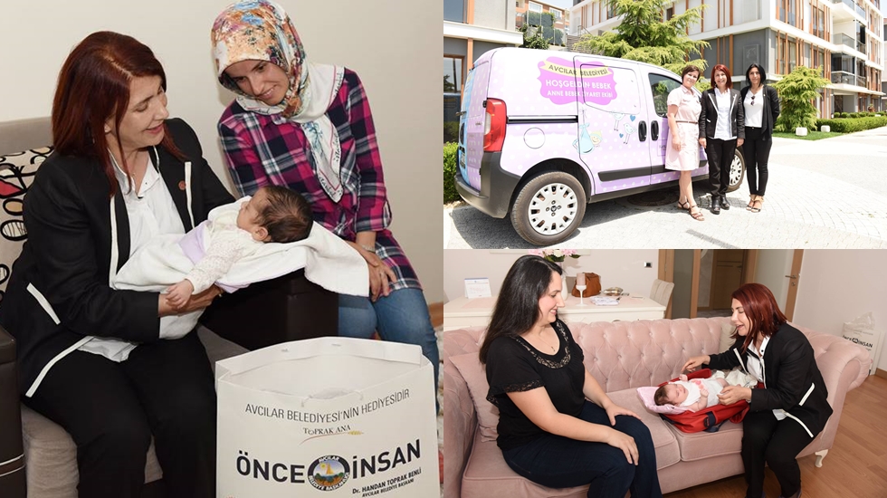 “Avcılar ailesine hoş geldin bebek…”